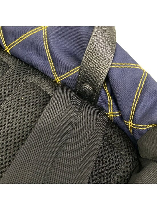 Prada Backpack Black Navy Multi main image 4
